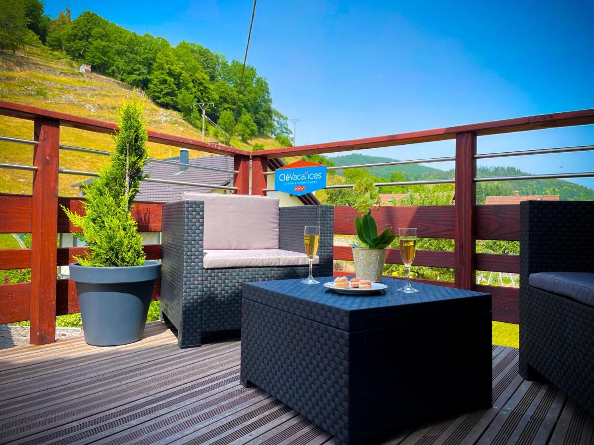 Gîte du Silberwald charmant gîte avec spa - jacuzzi , accès privatif Stosswihr Exterior foto