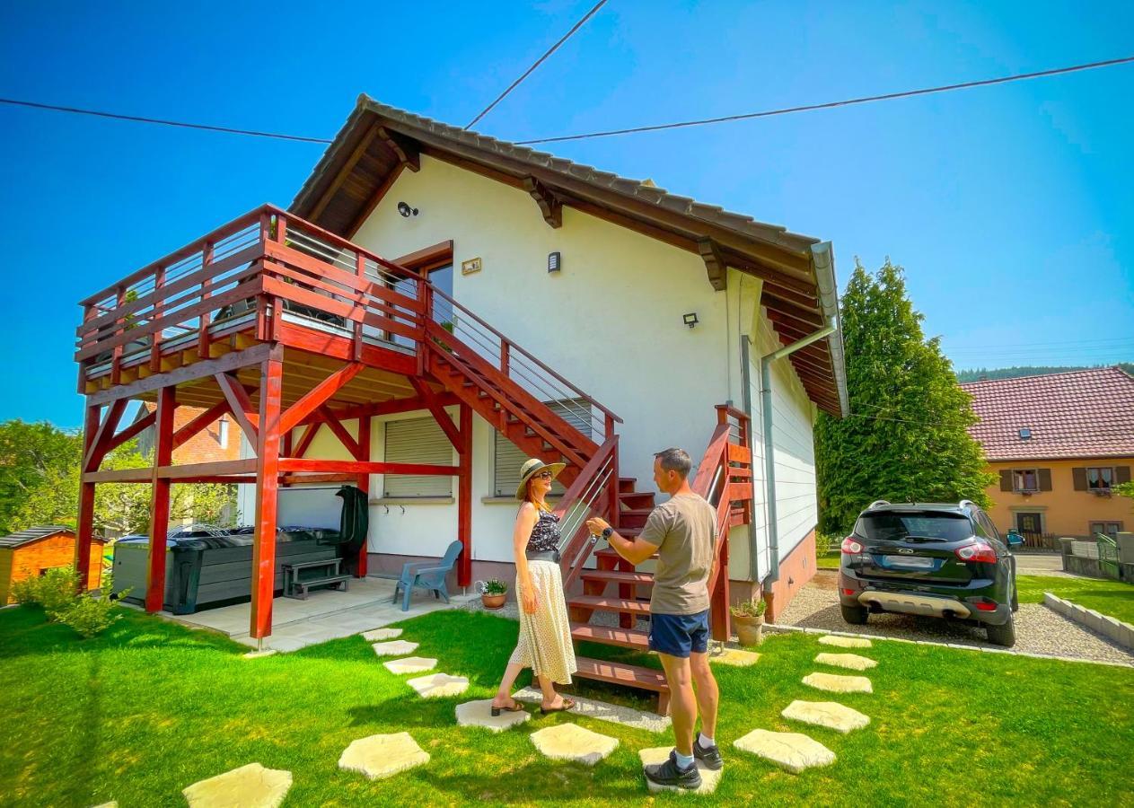 Gîte du Silberwald charmant gîte avec spa - jacuzzi , accès privatif Stosswihr Exterior foto
