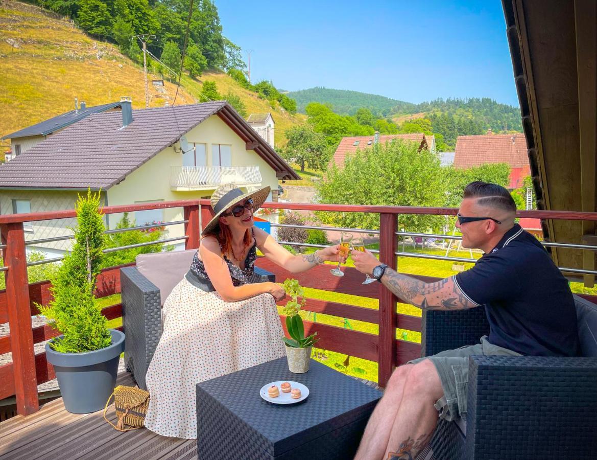 Gîte du Silberwald charmant gîte avec spa - jacuzzi , accès privatif Stosswihr Exterior foto